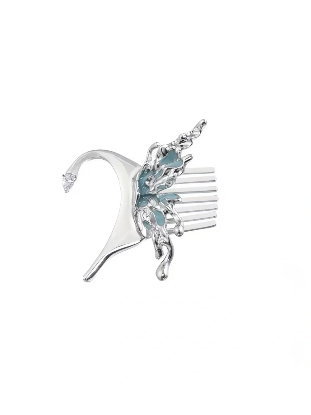 SUMIYAKI Silver Ear Cuffs Hair Accessories